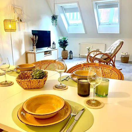 Апартаменты Cottbus-apartments - Beige I Privat I Wifi I Kueche *